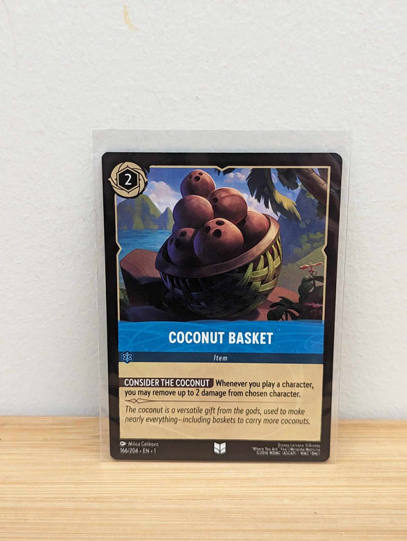 Lorcana Trading Card Game -Coconut Basket - The First Chapter (1)