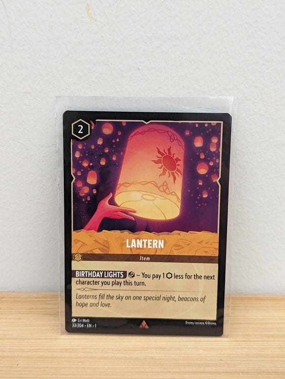 Lorcana Trading Card Game - Lantern - The First Chapter (1)