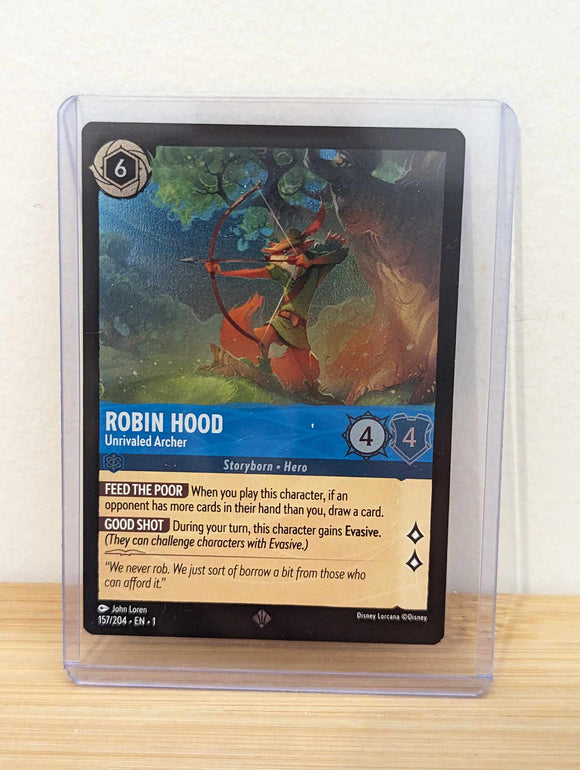 Lorcana Trading Card Game - Robin Hood - Unrivaled Archer - The First Chapter (1)