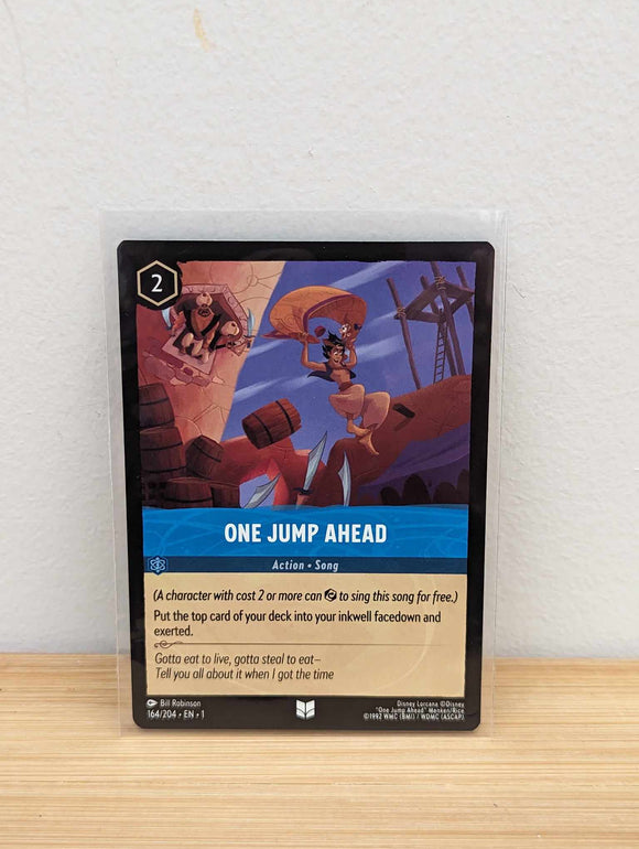 Lorcana Trading Card Game - Aladdin -One Jump Ahead - The First Chapter (1)