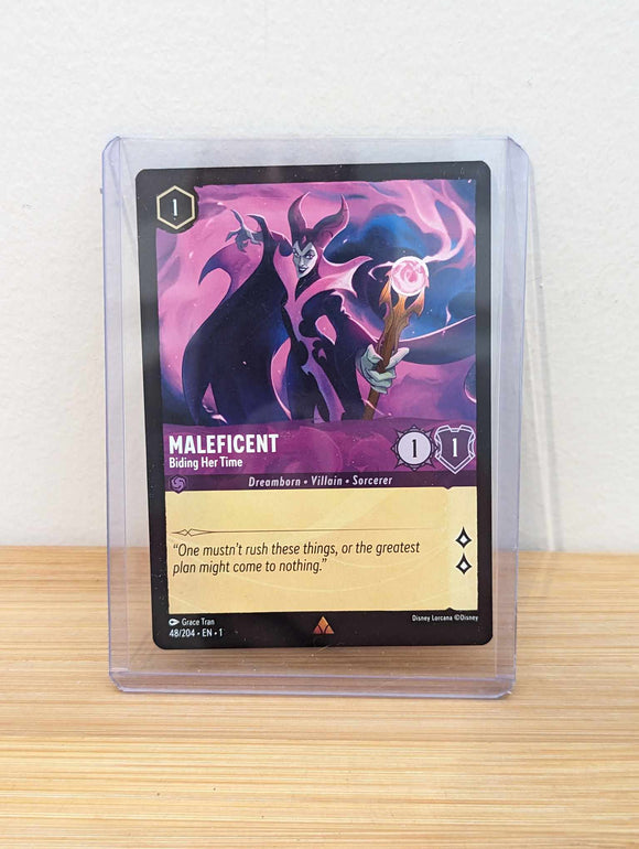 Lorcana Trading Card Game - Maleficent - Biding Her Time - The First Chapter (1)