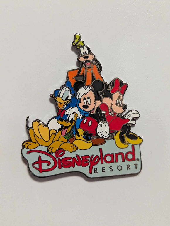 Disneyland Resort Mickey, Minnie, Donald, Goofy, Pluto