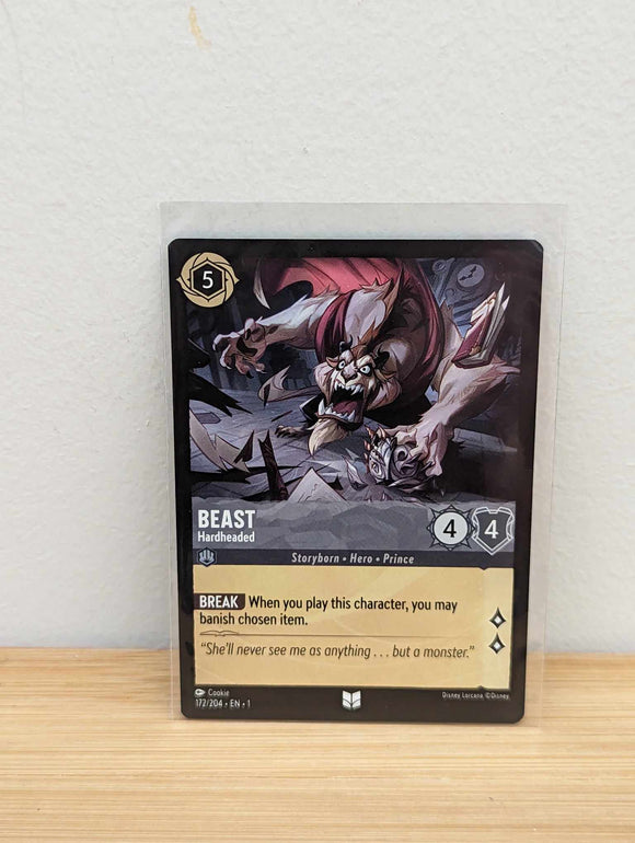 Lorcana Trading Card Game - Beast - Hardheaded - The First Chapter (1)