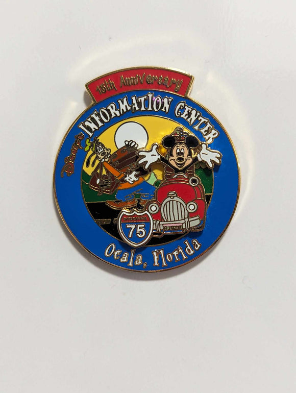 Disney's Information Center 10th Anniversary Mickey and Goofy