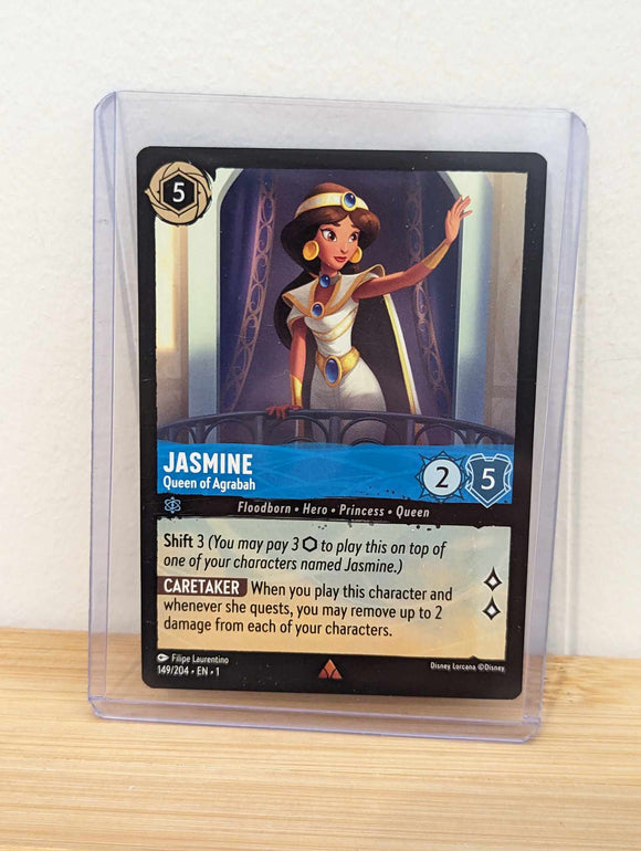 Lorcana Trading Card Game - Jasmine - Queen of Agrabah - The First Chapter (1)