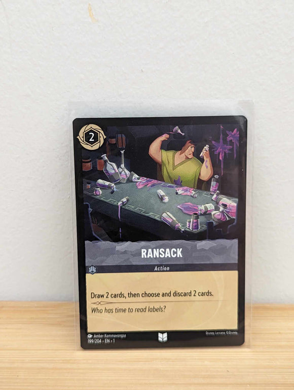 Lorcana Trading Card Game - Ransack - The First Chapter (1)