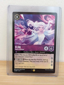 Lorcana Trading Card Game - Elsa - Spirit of Winter - The First Chapter (1)