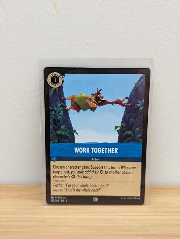 Lorcana Trading Card Game - Work Together - The First Chapter (1)