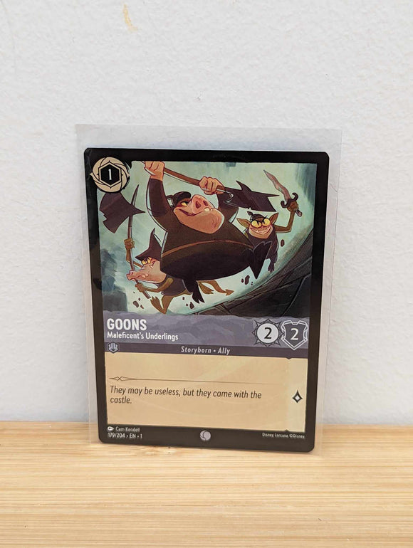 Lorcana Trading Card Game -Goons - Maleficent's Underlings - The First Chapter (1)