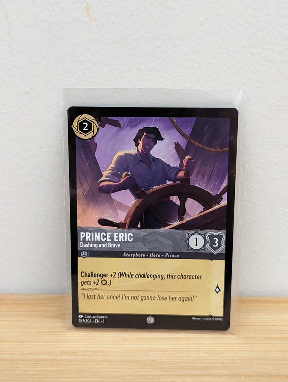 Lorcana Trading Card Game -Prince Eric - Dashing and Brave - The First Chapter (1)