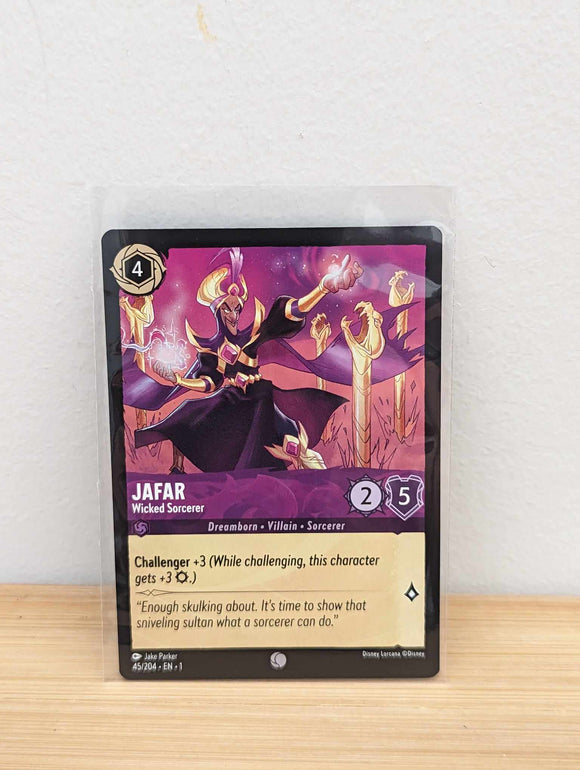 Lorcana Trading Card Game -Jafar - Wicked Sorcerer - The First Chapter (1)