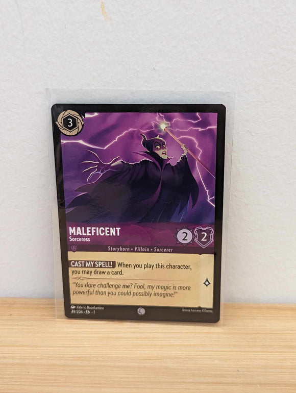 Lorcana Trading Card Game -Maleficent - Sinister Visitor - The First Chapter (1)