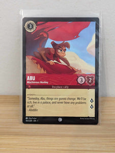 Lorcana Trading Card Game -Abu - Mischievous Monkey - The First Chapter (1)