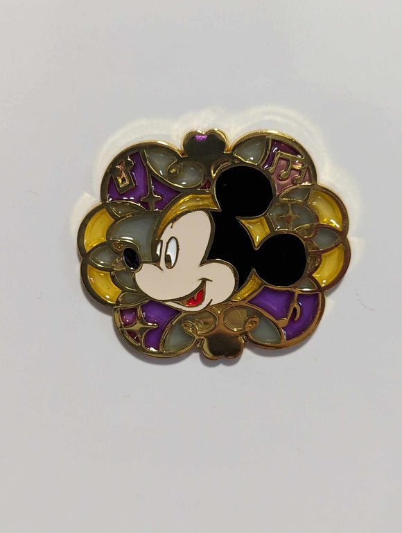 Mickey Mouse Stain Glass