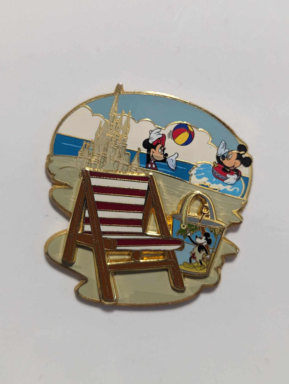 Mickey and Minnie Magic Kingdom Beach
