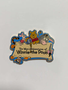 The Many Adventures of Winnie the Pooh - notice scruff mark on the work Many