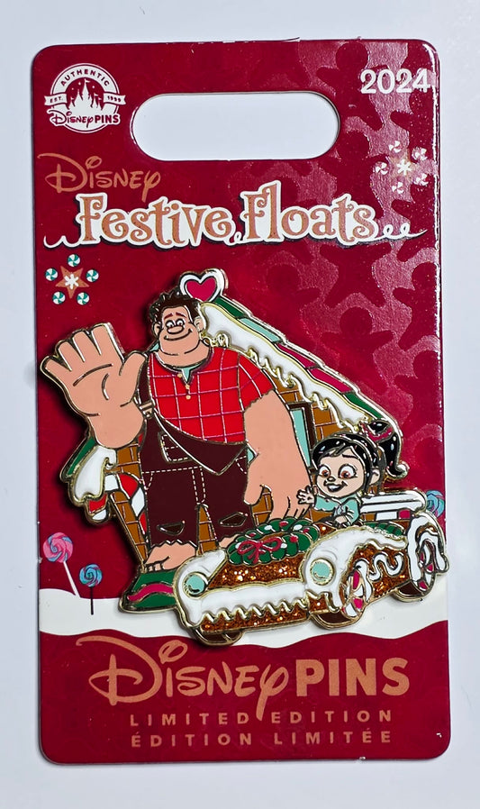 Wreck-It Ralph and Vanellope - Festive Floats