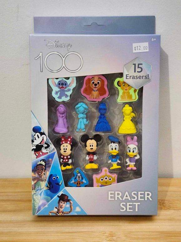 Disney 100 Erasers