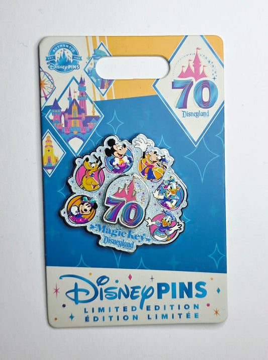 Disneyland 70th Anniversary Magic Key