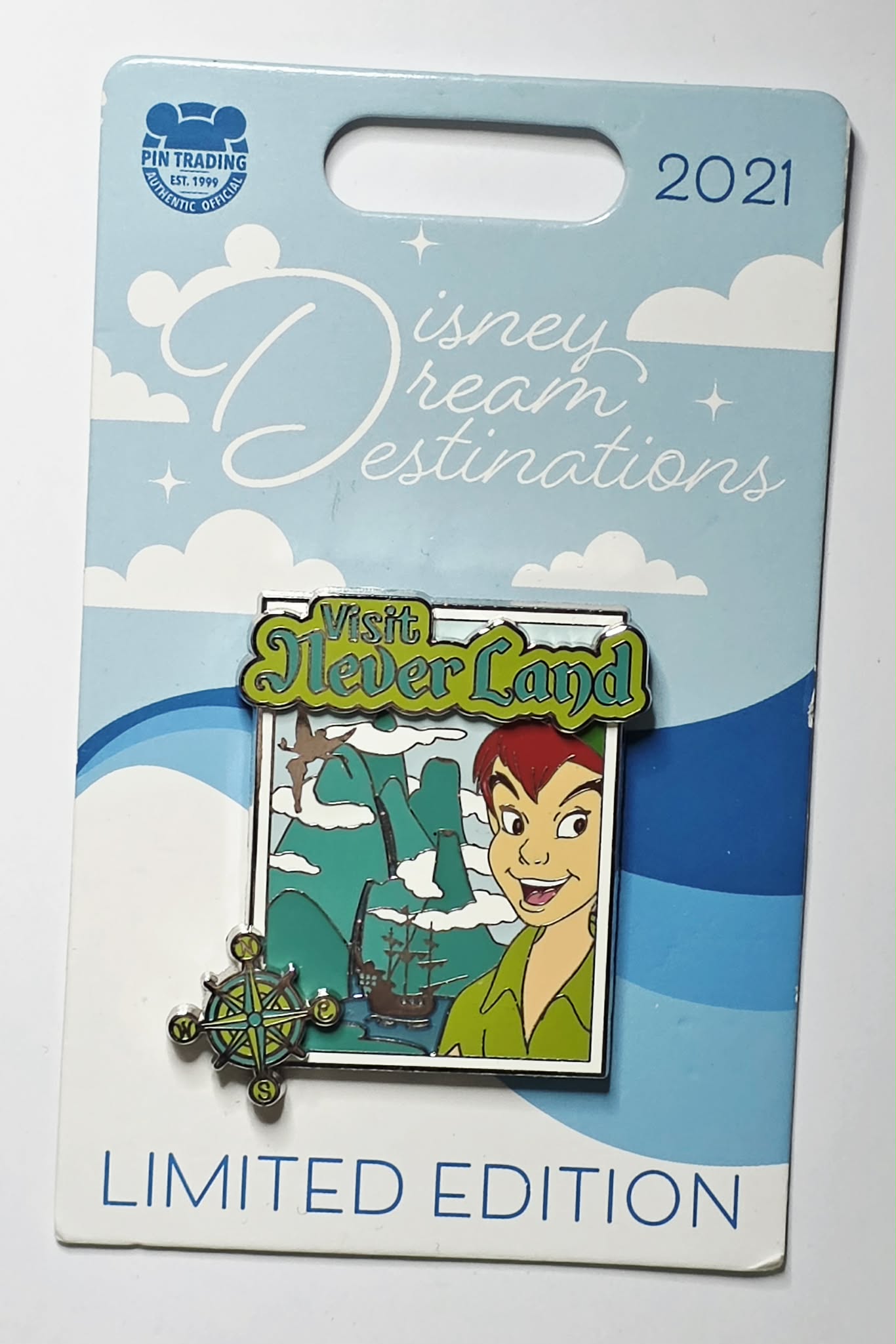 Disney 2021 Dream Destinations "Visit Neverland" Peter Pan