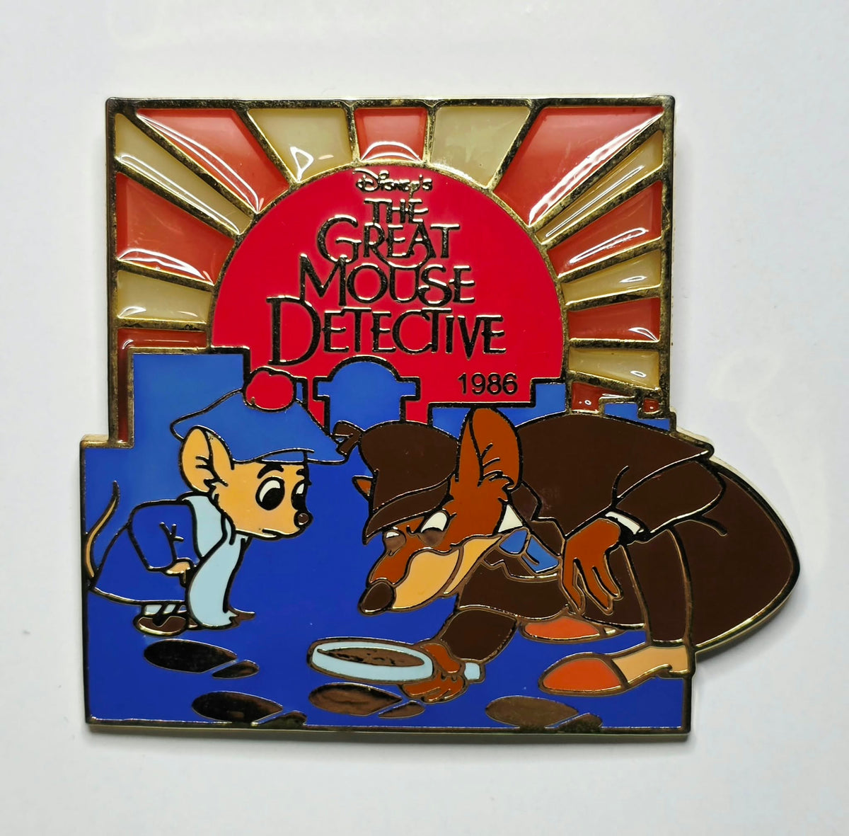 The Great Mouse Detective - Basil and Olivia Flaversham