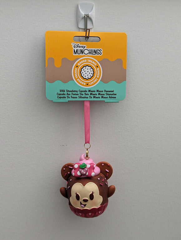 Disney Munchlings - Wild Strawberry Cupcake Minnie Ornament