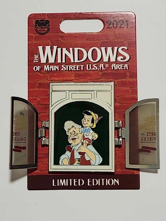 Windows of Main Street USA 2021 - Pinocchio