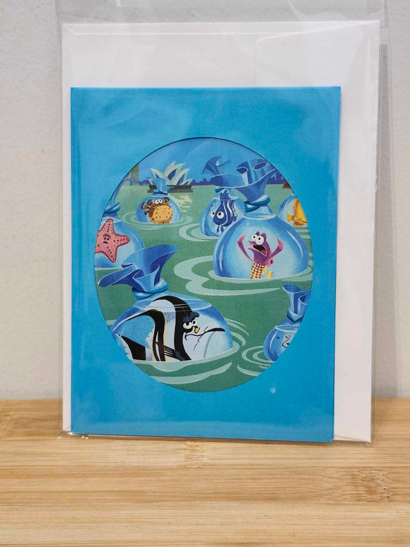 Handmade Disney Greeting Card - Finding Nemo