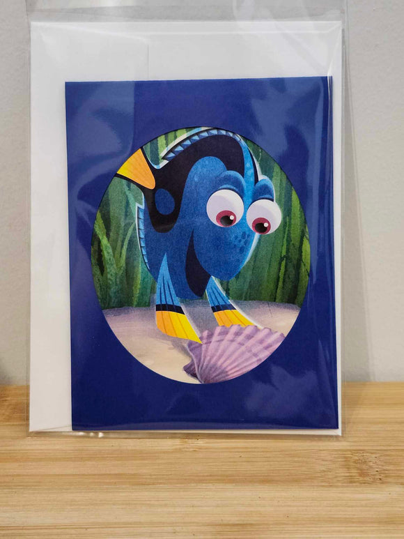 Handmade Card -  Finding Nemo - Dory