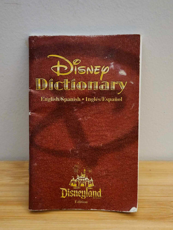 Disney Dictionary English/Spanish Disneyland