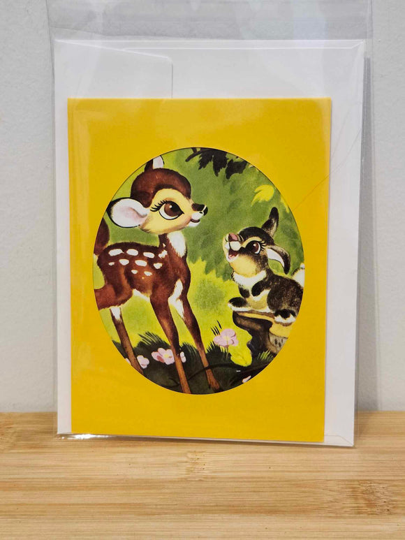 Handmade Card - Bambi