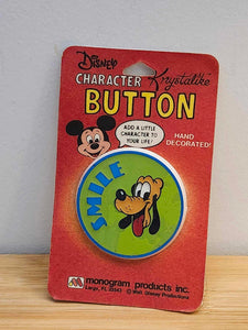 Button - Character Button - Smile Pluto