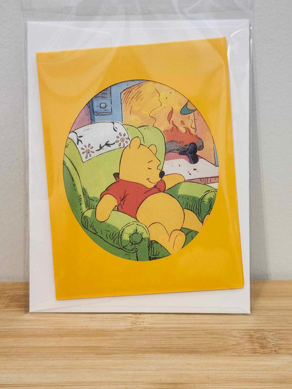 Handmade Card - Winnie the Pooh
