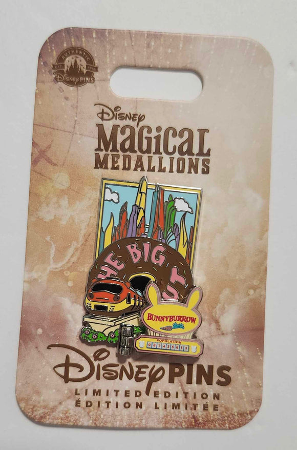Disney Store The Big Donut Limited Edition Pin, Zootropolis