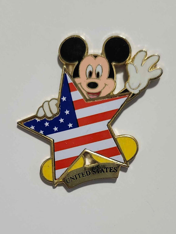 Mickey Mouse - USA Flag