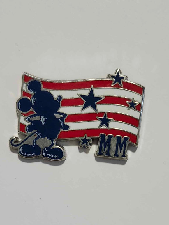 Mickey American Flag