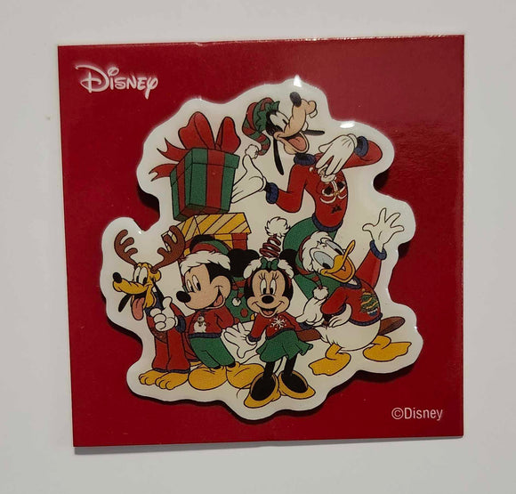 Christmas Mickey, Minnie, Goofy, Donald and Pluto - Tokyo