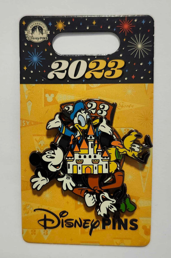 2023 - Spinner Mickey, Pluto, Donald, Goofy