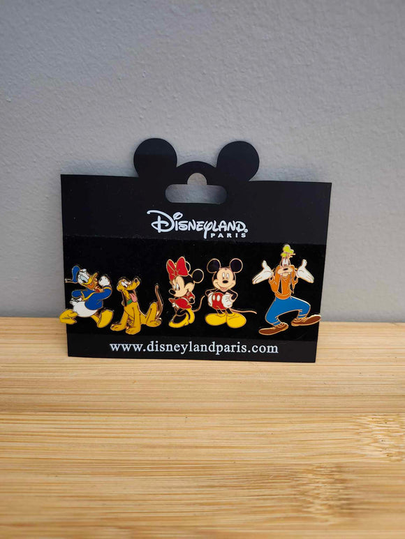 Disneyland Paris - Donald, Pluto, Minnie, Mickey and Goofy