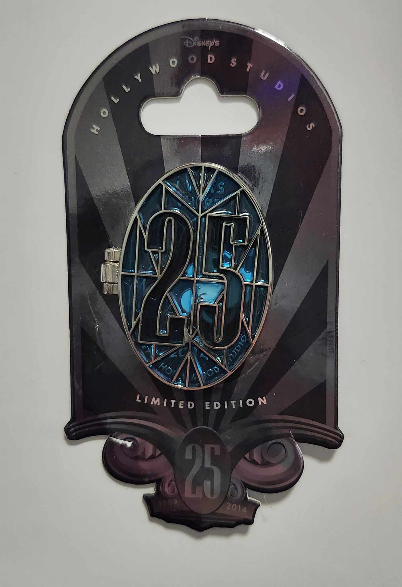 Disney Pin Hollywood Studios 2014 Mickey Mouse I Was There 25th Anniversary LE