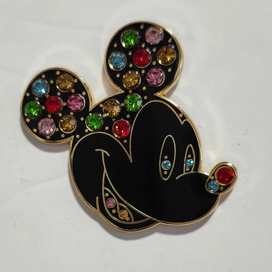 Jeweled Mickey Head
