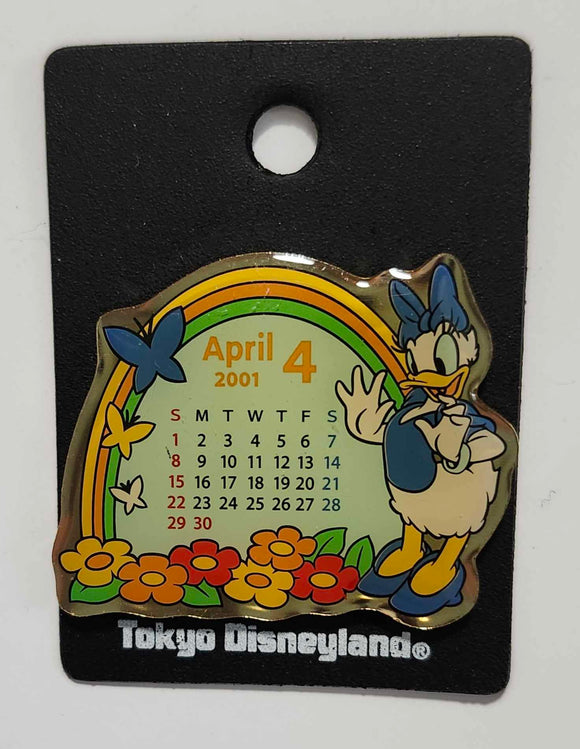 TDS - Daisy  Calendar pin April 2001