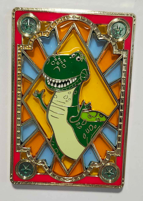 Toy Story - Rex - Pink a la Mode - Stained Glass