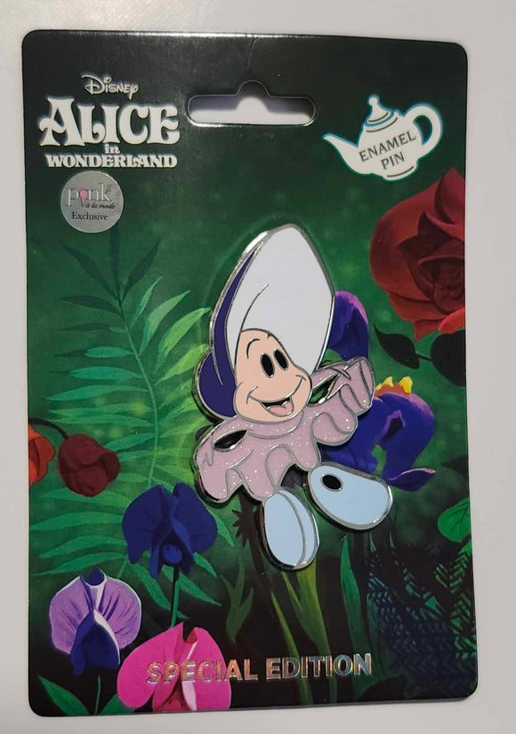 Alice in Wonderland -  Pink a la Mode -  Little Oysters - 3 inch Pin