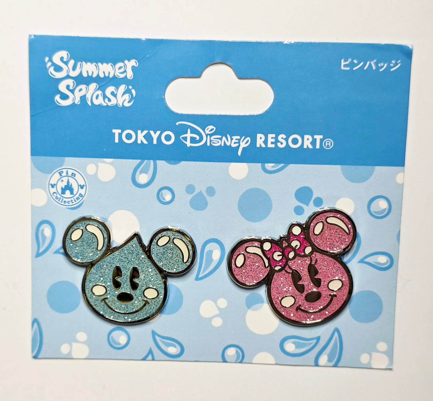 Tokyo Disney Resort "Summer Splash" 2014 Mickey and Minnie Water Drop