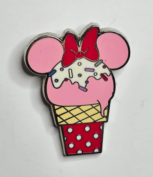 Minnie Mouse ice cream cone