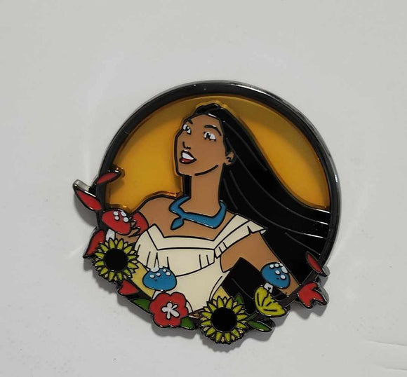Pocahontas - Flowers - Stain Glass