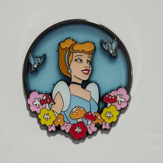 Cinderella - Flowers - Stain Glass