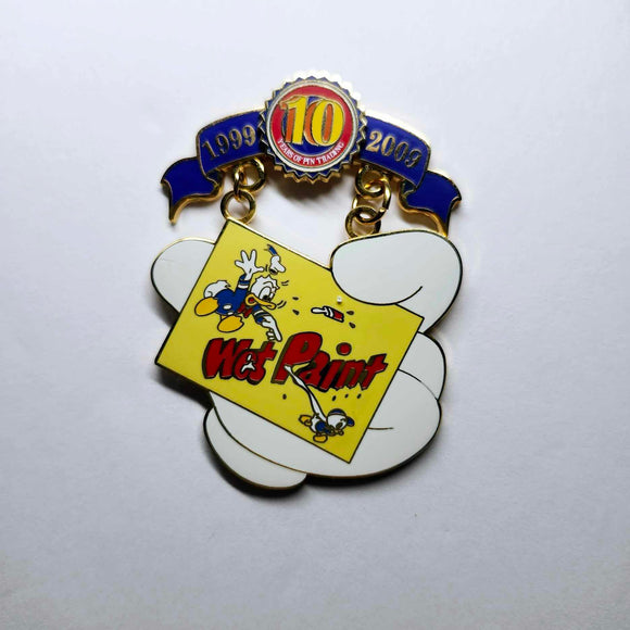 10 Years of Pin Trading - Donald Wet Paint