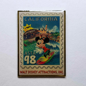 Mickey Mouse - California - No Copyright logo on pin back